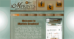 Desktop Screenshot of imprintsgraphics.com